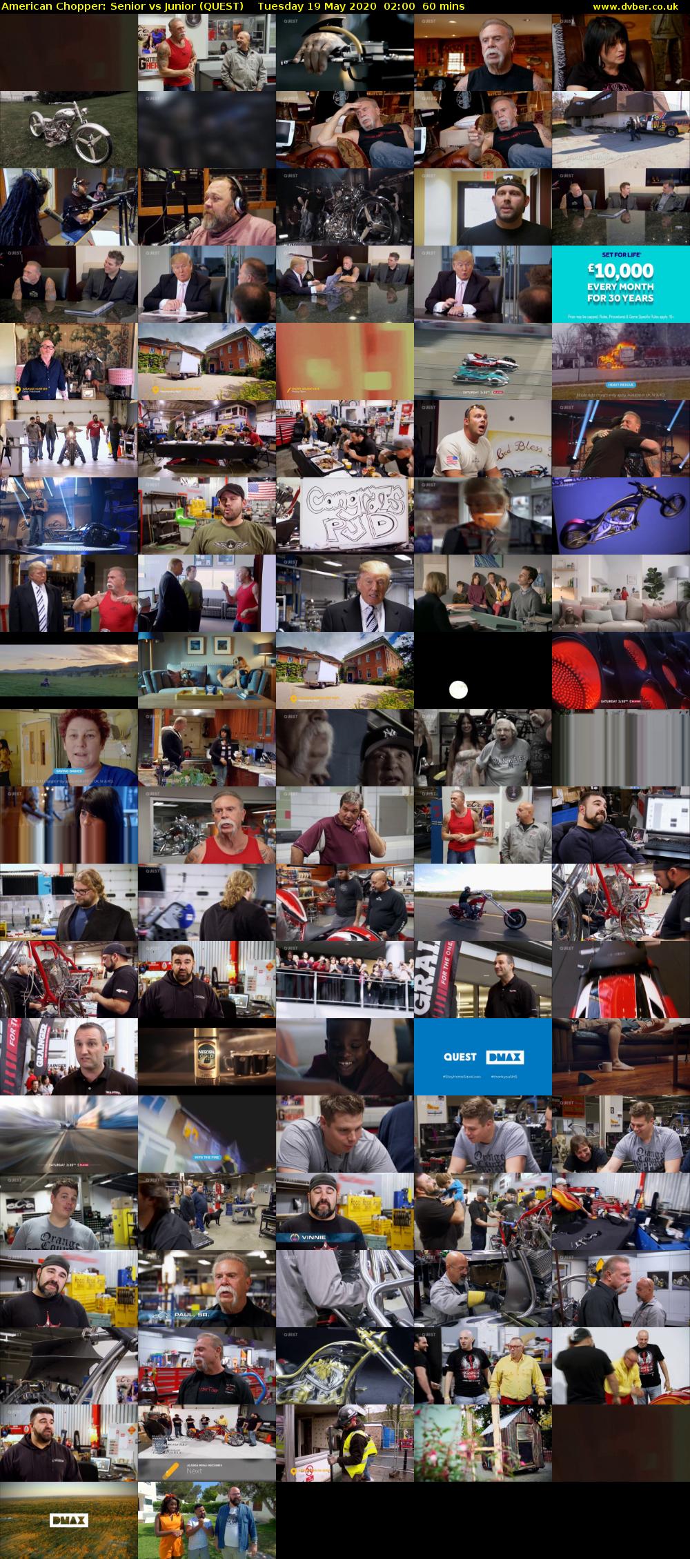 American Chopper: Senior vs Junior (QUEST) Tuesday 19 May 2020 02:00 - 03:00