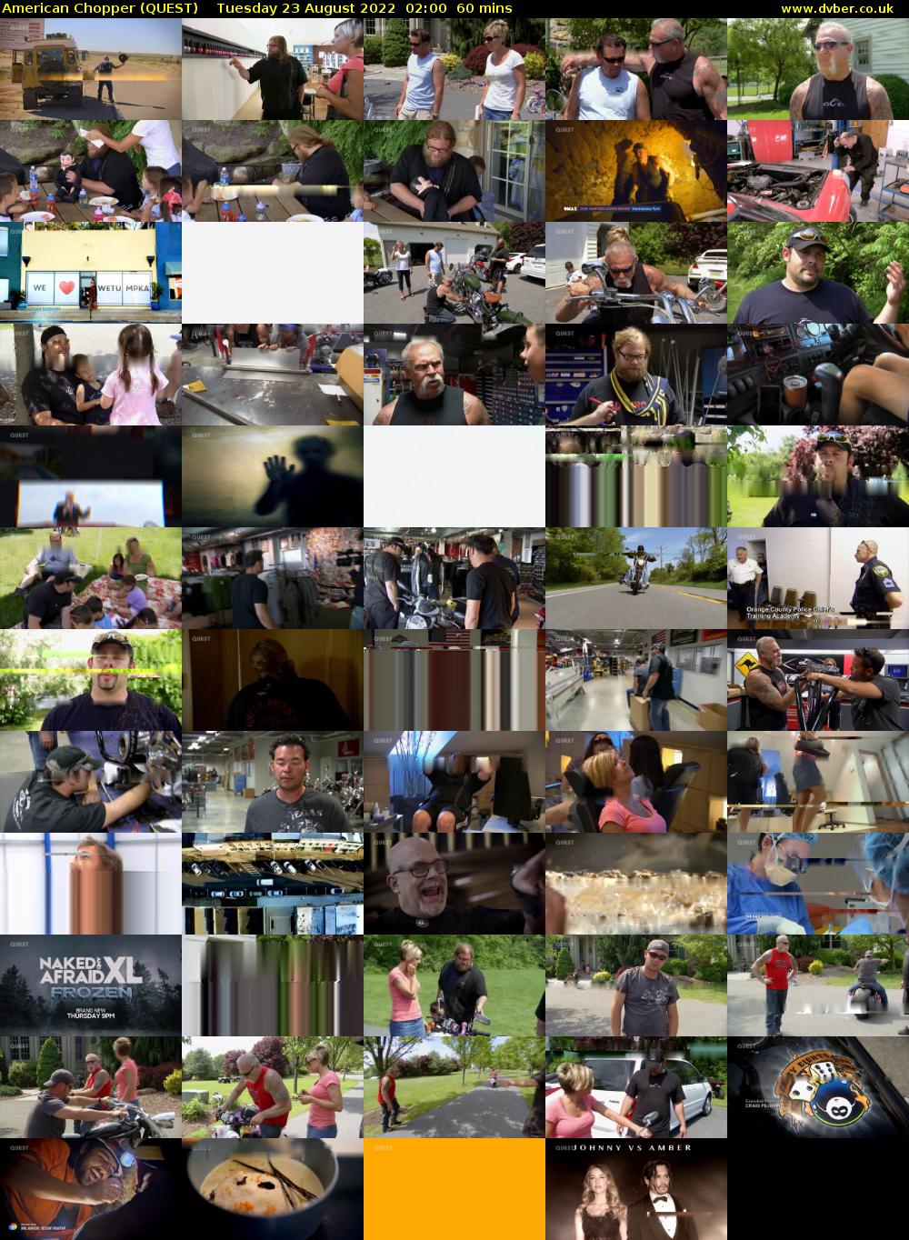 American Chopper (QUEST) Tuesday 23 August 2022 02:00 - 03:00