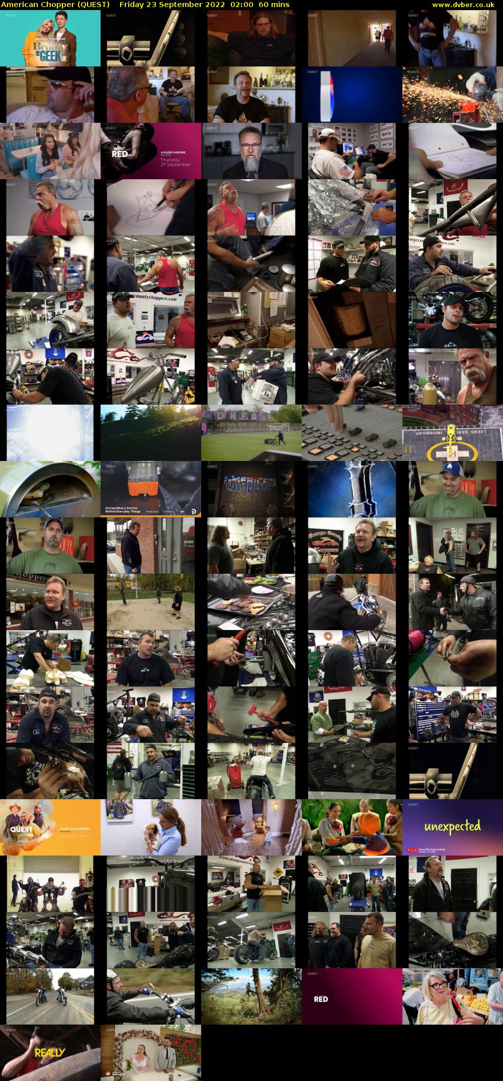 American Chopper (QUEST) Friday 23 September 2022 02:00 - 03:00