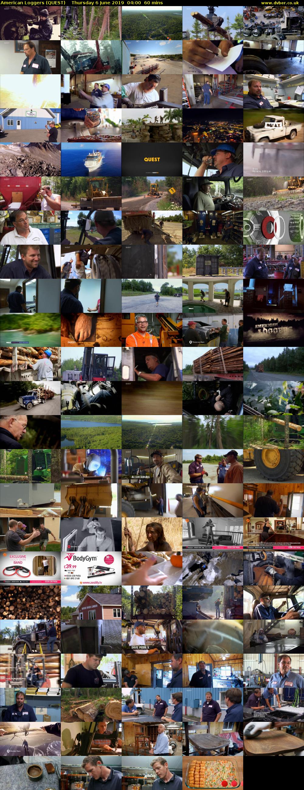 American Loggers (QUEST) Thursday 6 June 2019 04:00 - 05:00