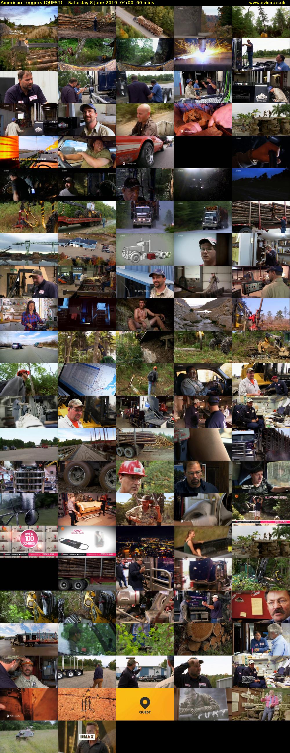 American Loggers (QUEST) Saturday 8 June 2019 04:00 - 05:00