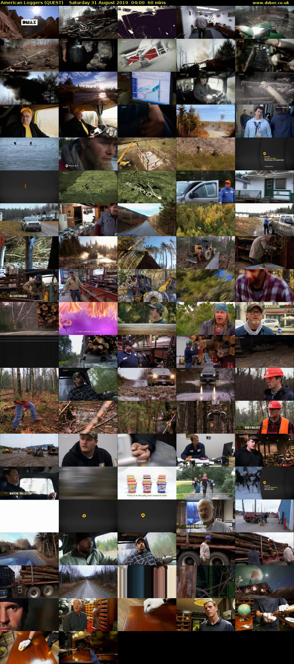 American Loggers (QUEST) Saturday 31 August 2019 04:00 - 05:00