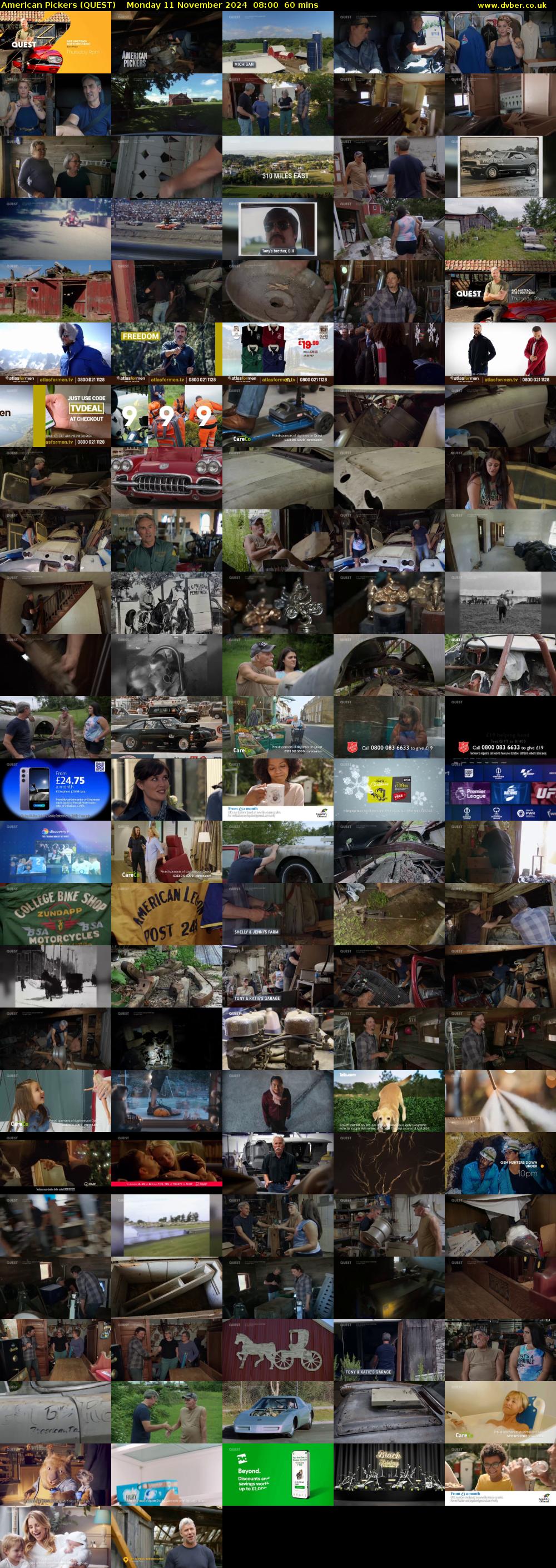 American Pickers (QUEST) Monday 11 November 2024 08:00 - 09:00
