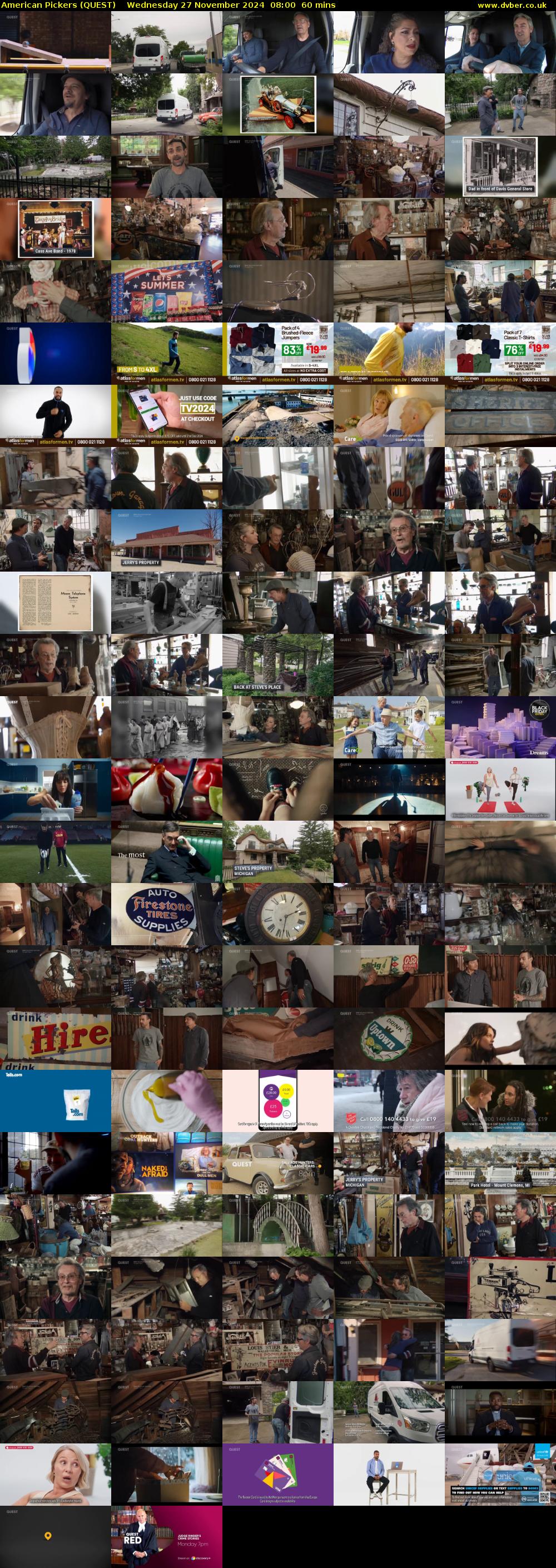 American Pickers (QUEST) Wednesday 27 November 2024 08:00 - 09:00