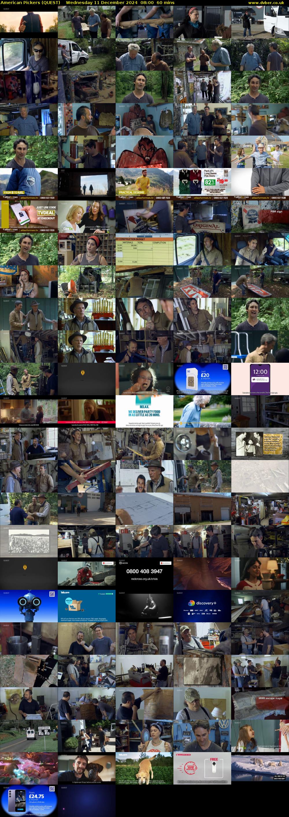 American Pickers (QUEST) Wednesday 11 December 2024 08:00 - 09:00