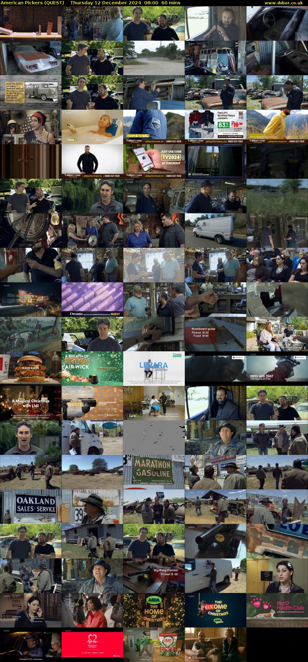 American Pickers (QUEST) Thursday 12 December 2024 08:00 - 09:00