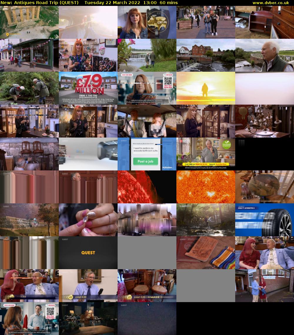 Antiques Road Trip (QUEST) Tuesday 22 March 2022 13:00 - 14:00