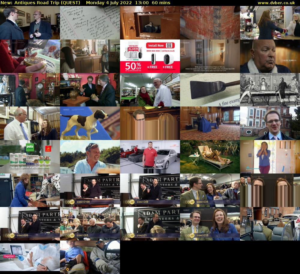 Antiques Road Trip (QUEST) Monday 4 July 2022 13:00 - 14:00