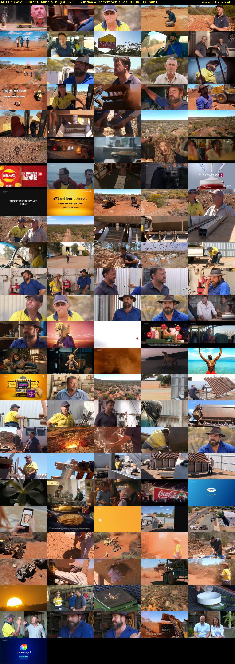 Aussie Gold Hunters: Mine SOS (QUEST) Sunday 4 December 2022 03:00 - 04:00
