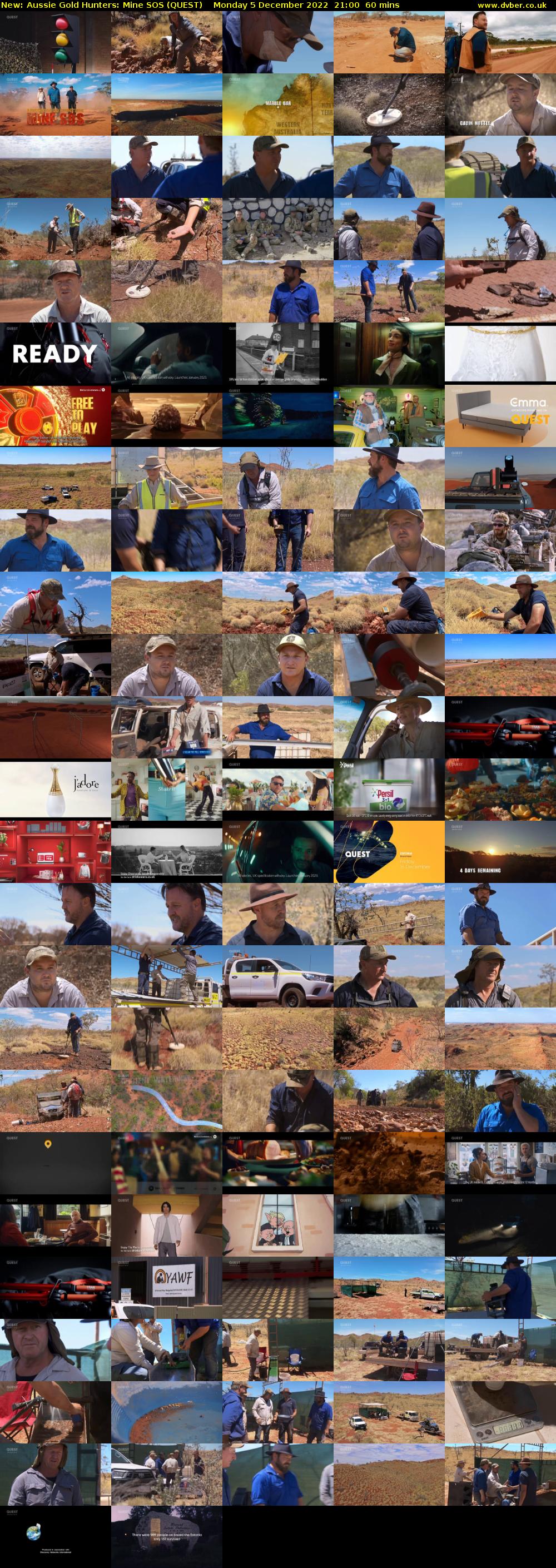 Aussie Gold Hunters: Mine SOS (QUEST) Monday 5 December 2022 21:00 - 22:00