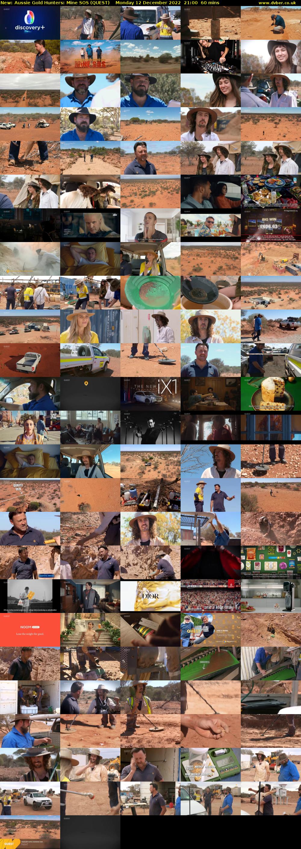 Aussie Gold Hunters: Mine SOS (QUEST) Monday 12 December 2022 21:00 - 22:00