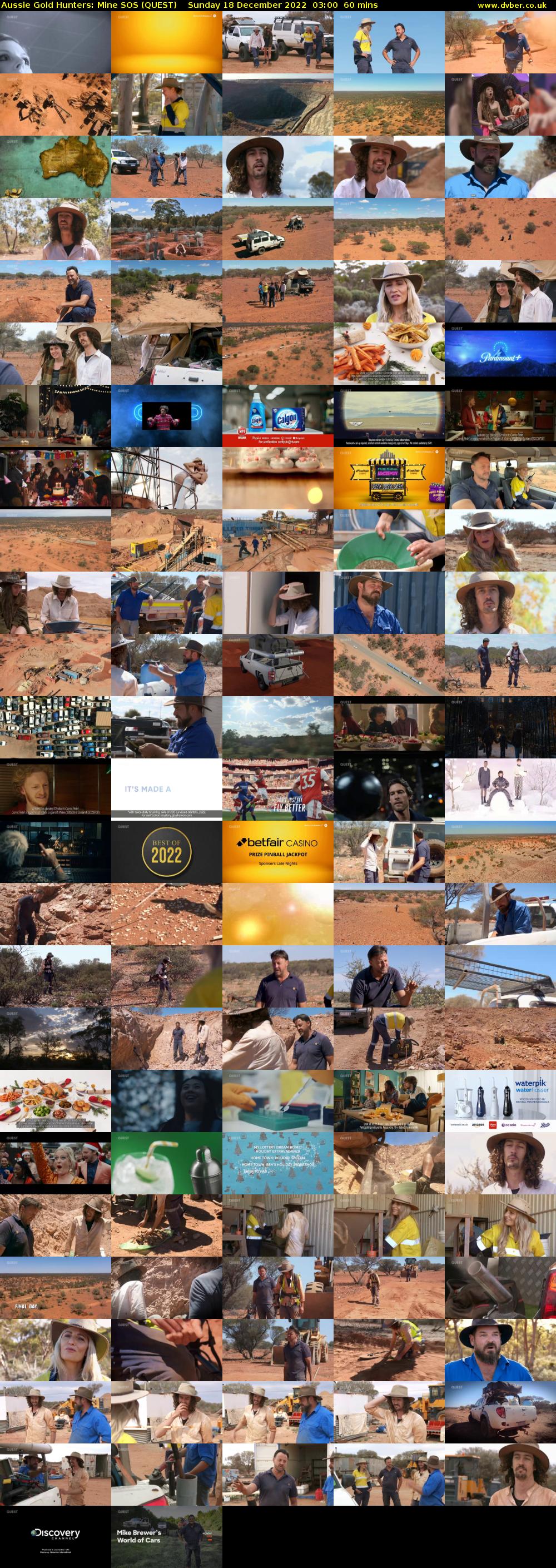 Aussie Gold Hunters: Mine SOS (QUEST) Sunday 18 December 2022 03:00 - 04:00