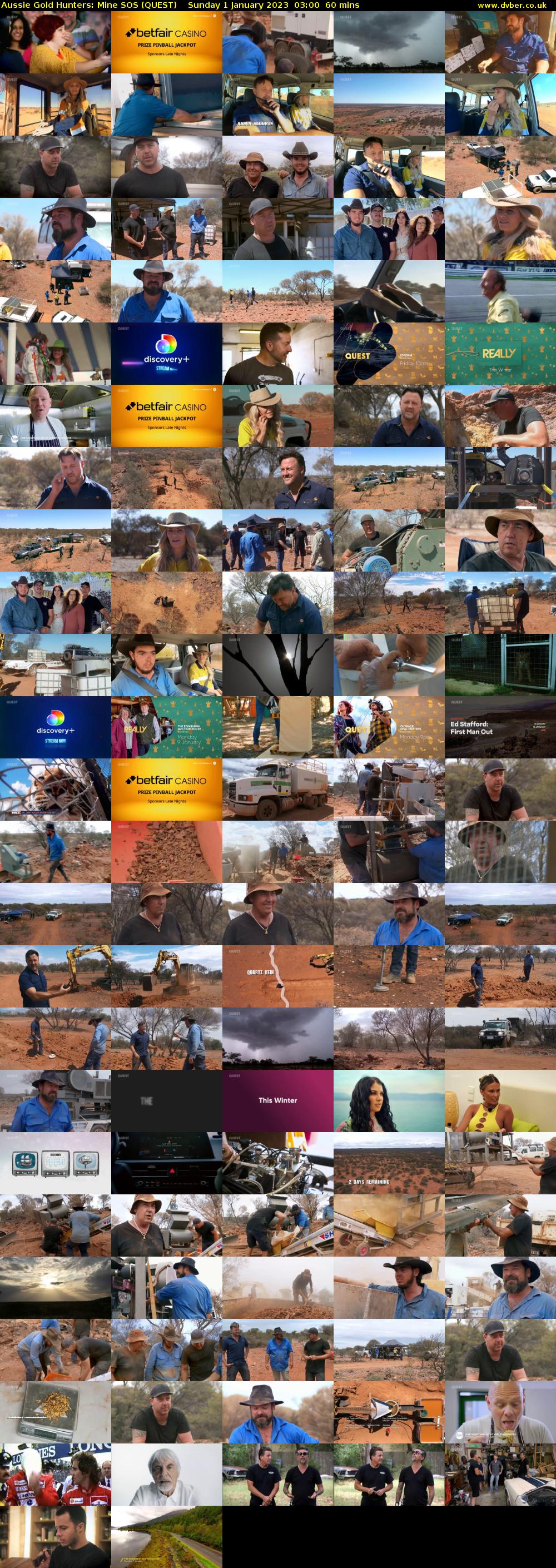 Aussie Gold Hunters: Mine SOS (QUEST) Sunday 1 January 2023 03:00 - 04:00