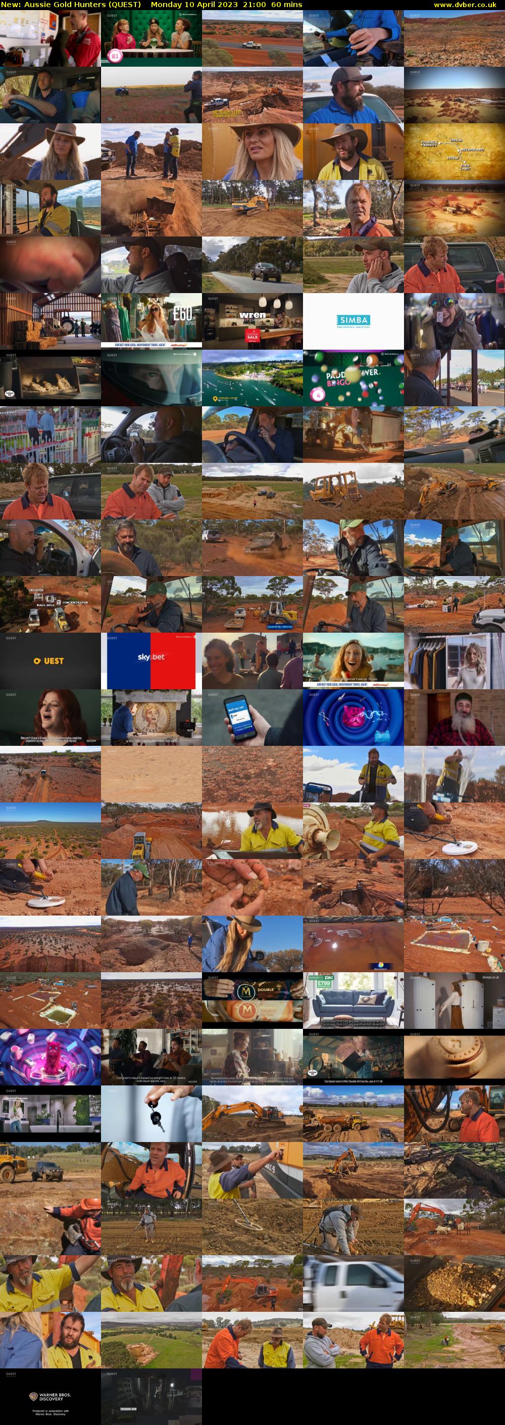 Aussie Gold Hunters (QUEST) Monday 10 April 2023 21:00 - 22:00