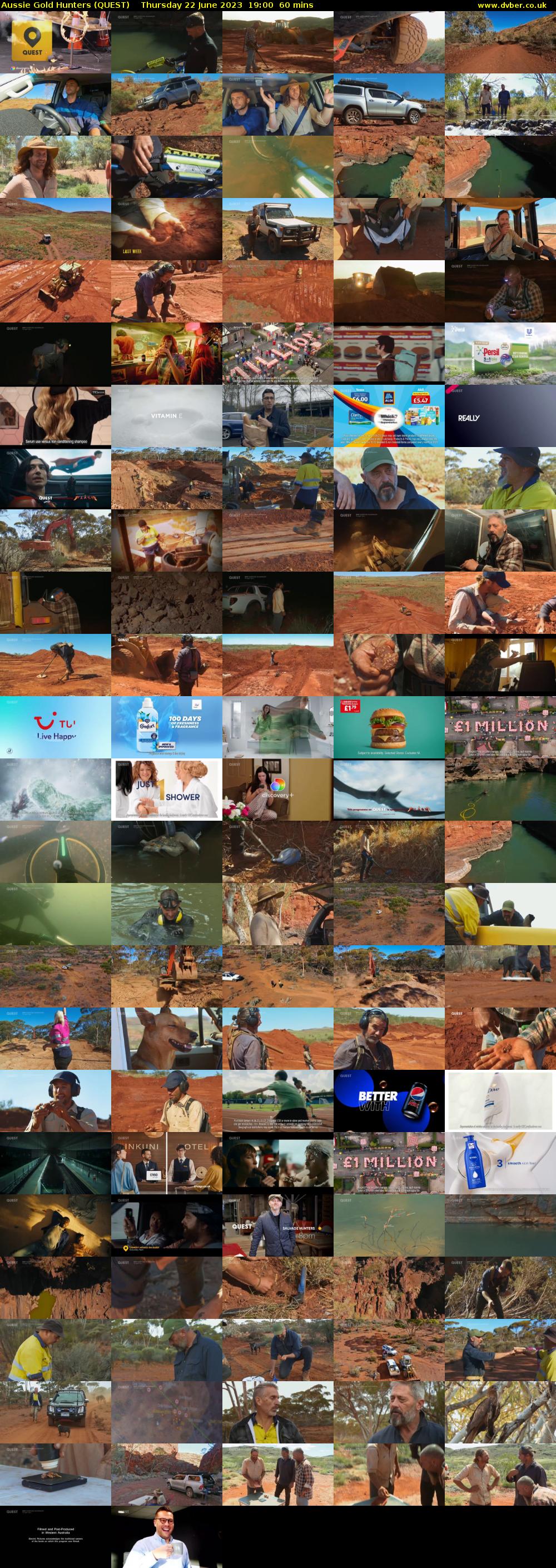 Aussie Gold Hunters (QUEST) Thursday 22 June 2023 19:00 - 20:00
