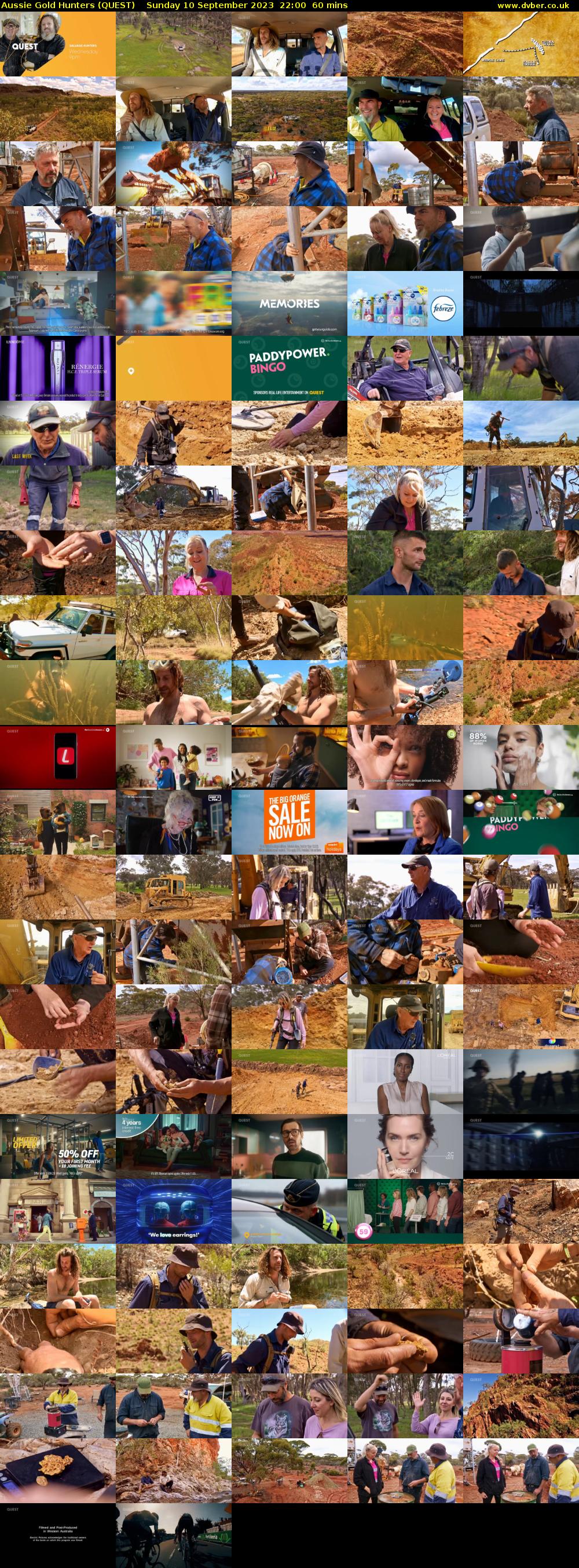 Aussie Gold Hunters (QUEST) Sunday 10 September 2023 22:00 - 23:00