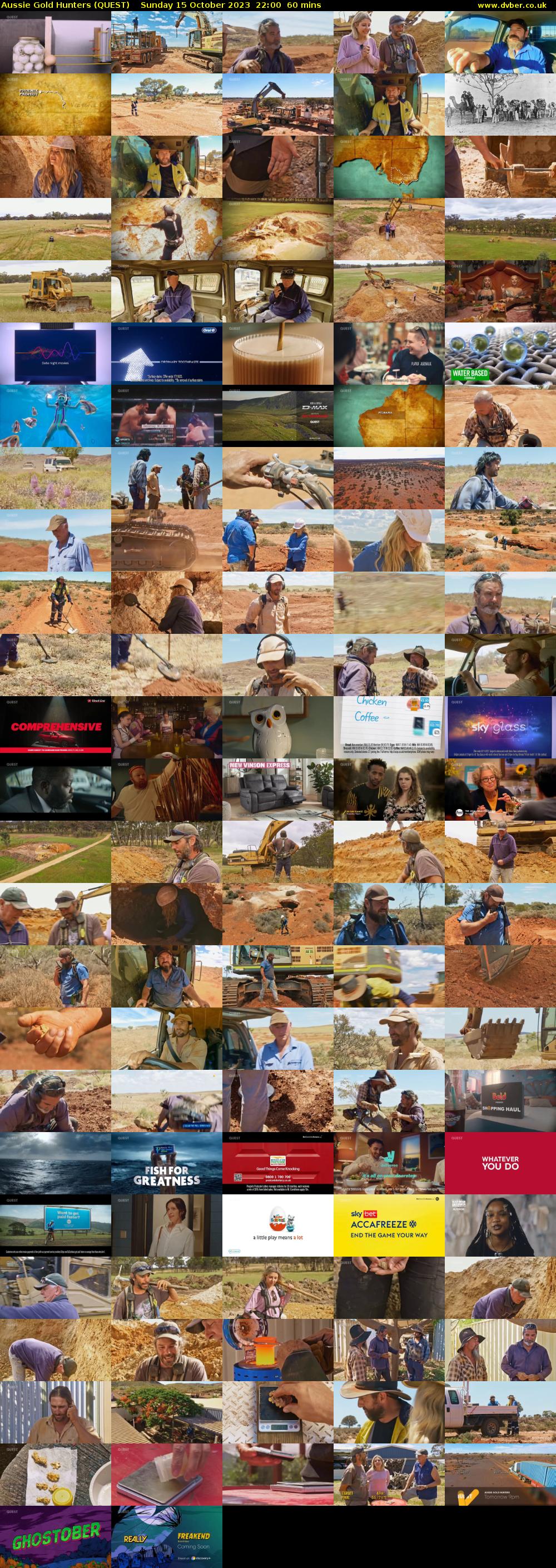 Aussie Gold Hunters (QUEST) Sunday 15 October 2023 22:00 - 23:00