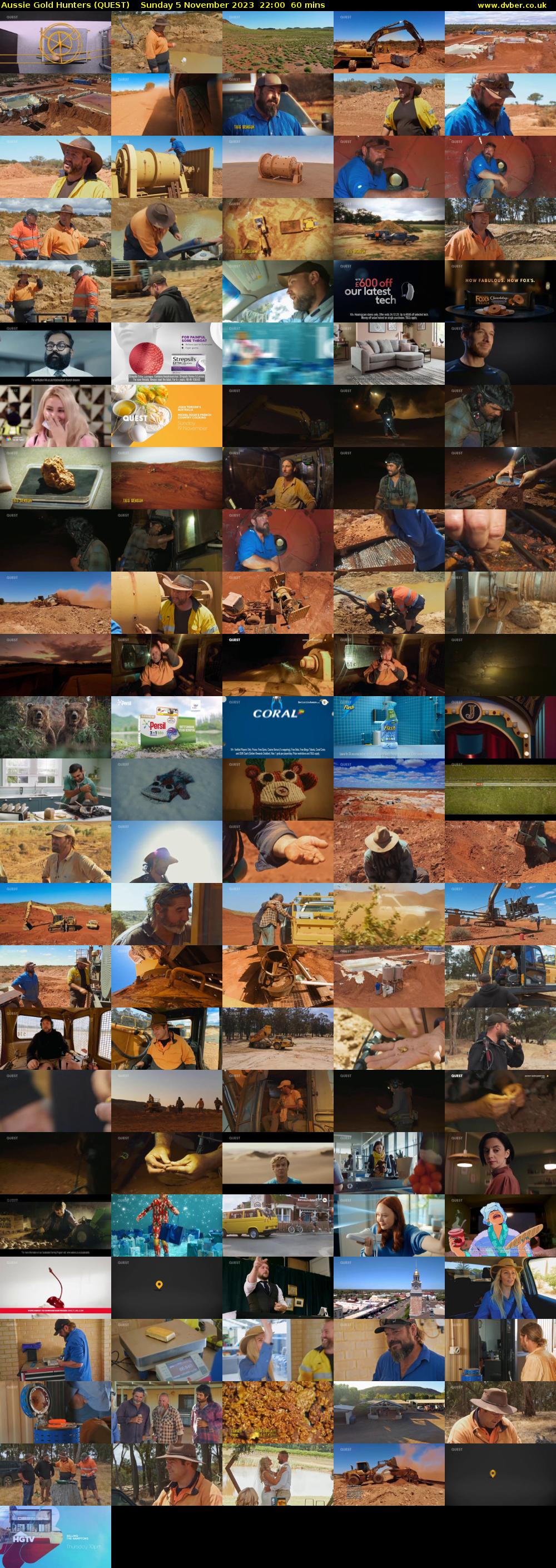 Aussie Gold Hunters (QUEST) Sunday 5 November 2023 22:00 - 23:00