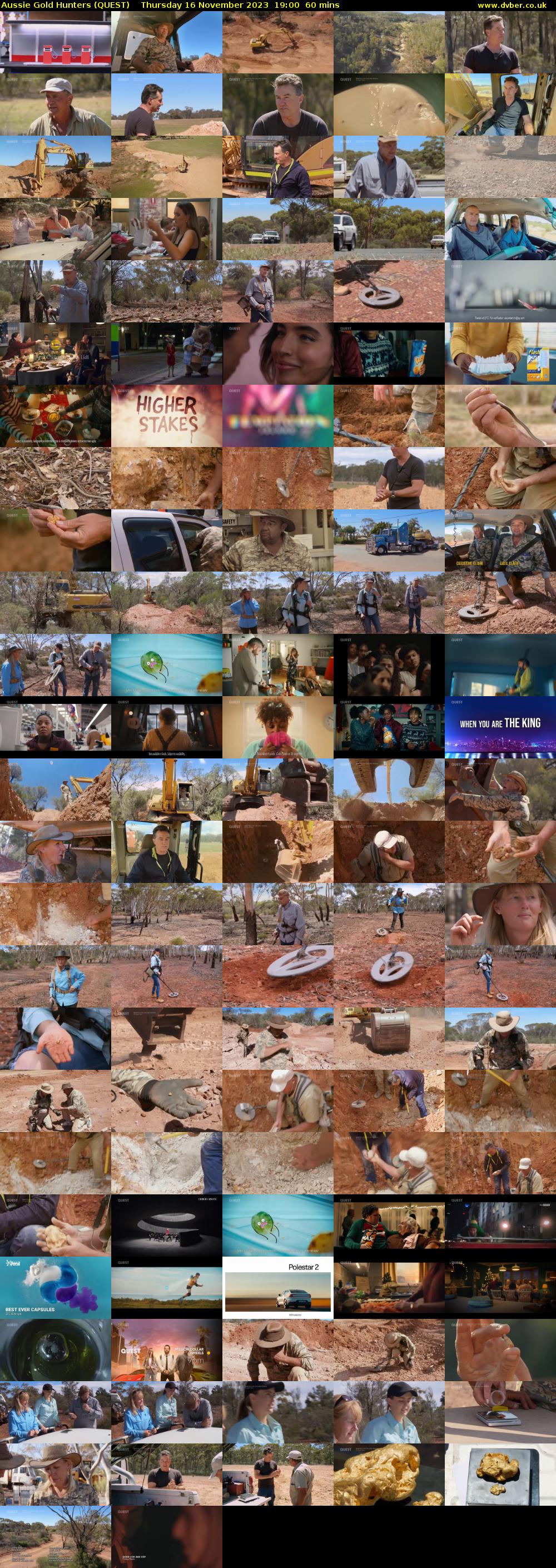 Aussie Gold Hunters (QUEST) Thursday 16 November 2023 19:00 - 20:00