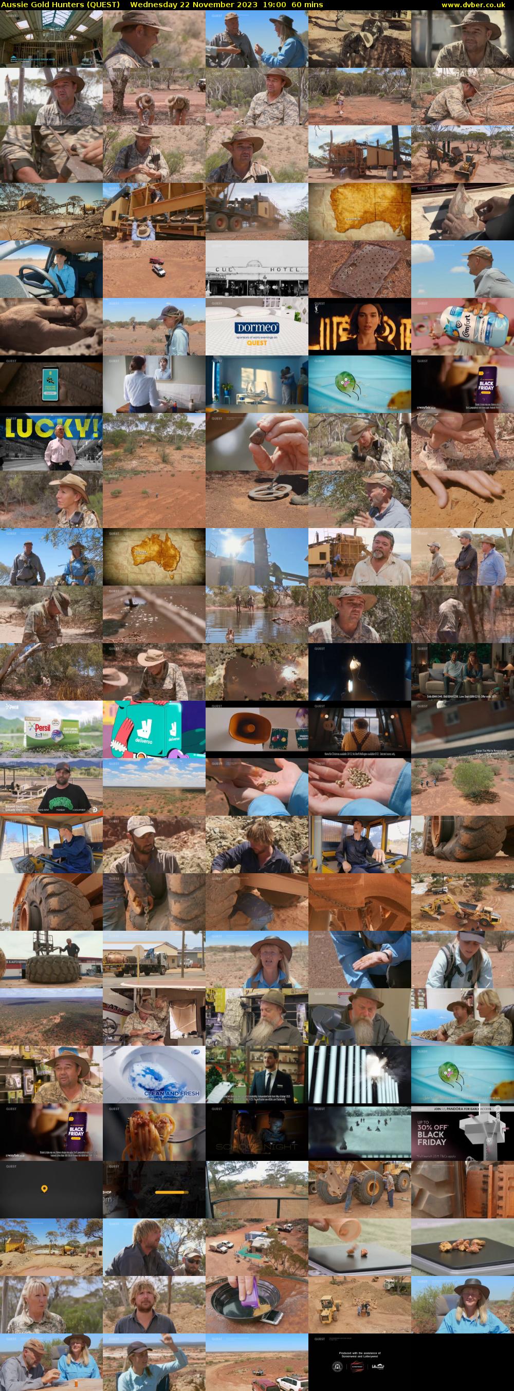 Aussie Gold Hunters (QUEST) Wednesday 22 November 2023 19:00 - 20:00