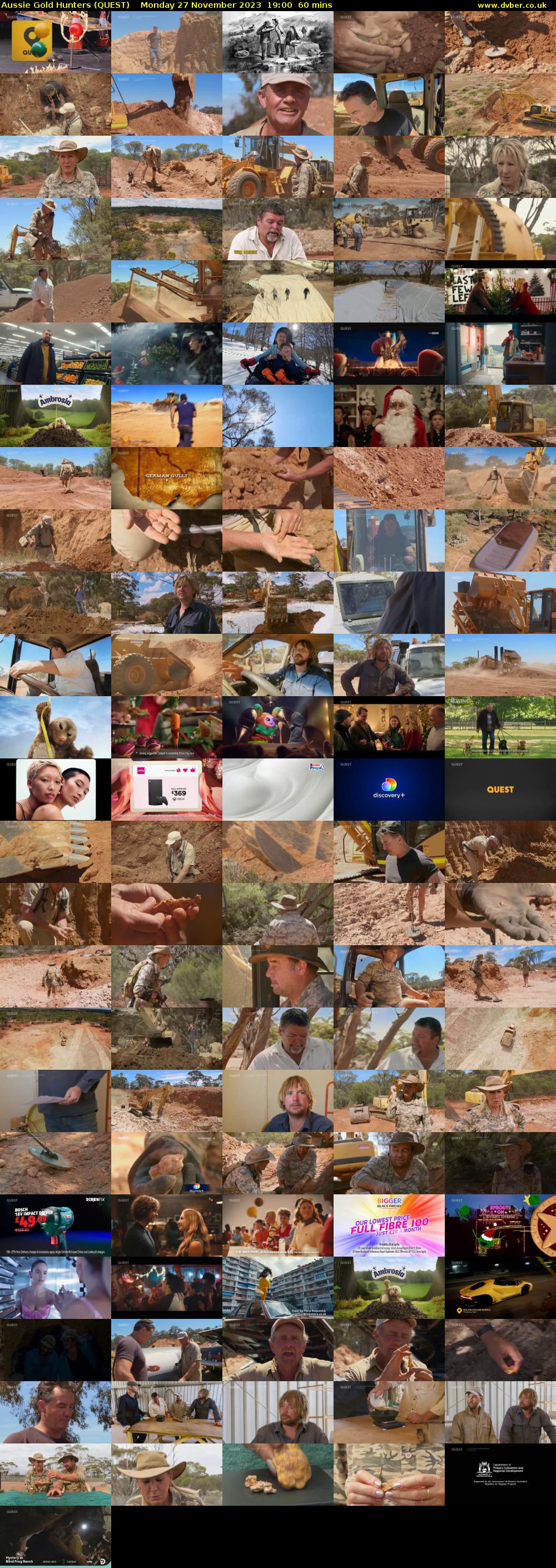 Aussie Gold Hunters (QUEST) Monday 27 November 2023 19:00 - 20:00