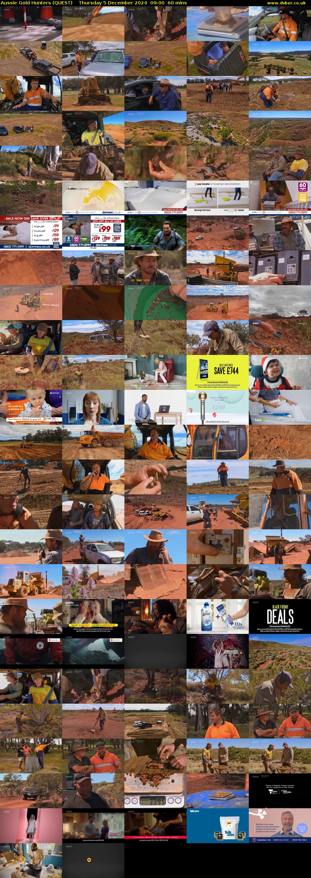 Aussie Gold Hunters (QUEST) Thursday 5 December 2024 09:00 - 10:00
