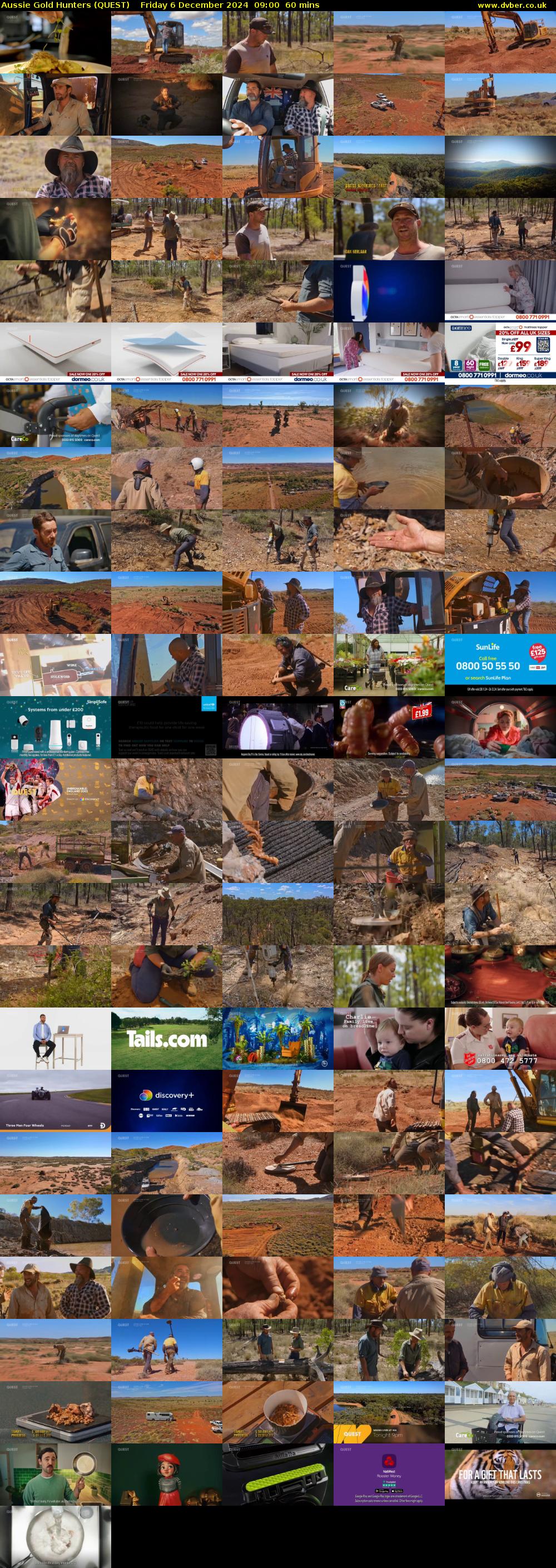 Aussie Gold Hunters (QUEST) Friday 6 December 2024 09:00 - 10:00