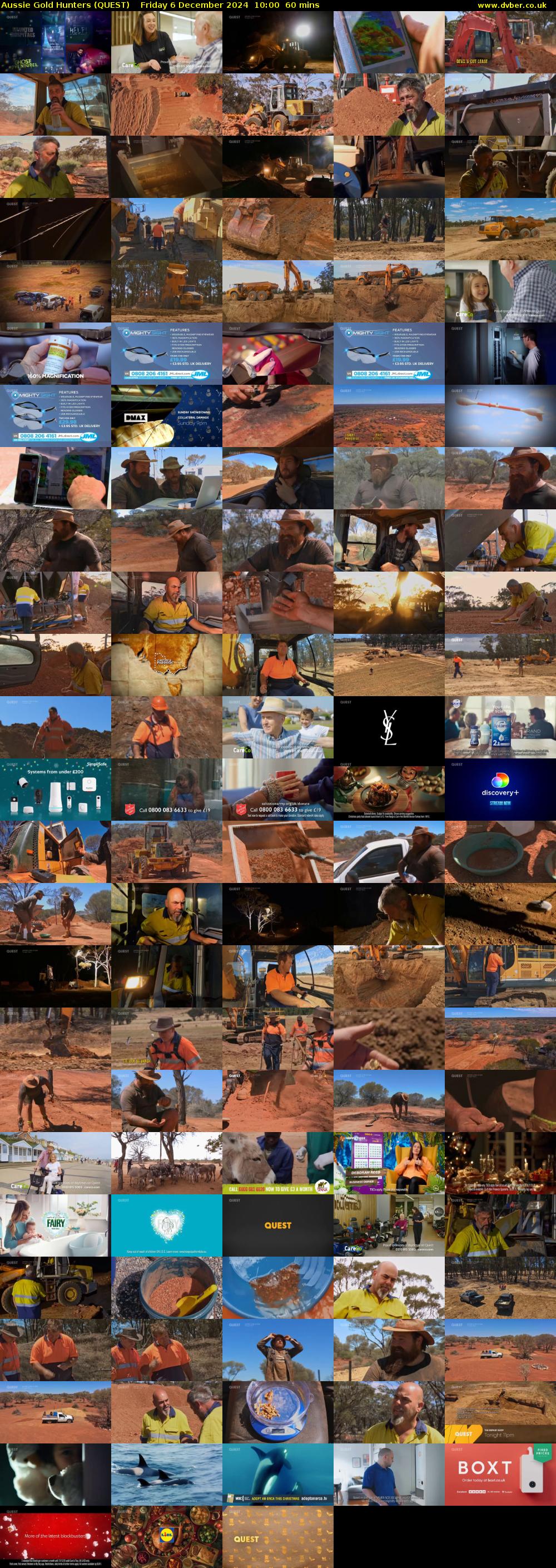 Aussie Gold Hunters (QUEST) Friday 6 December 2024 10:00 - 11:00
