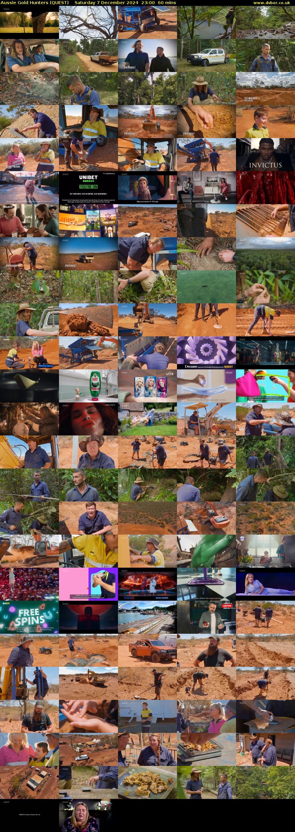 Aussie Gold Hunters (QUEST) Saturday 7 December 2024 23:00 - 00:00