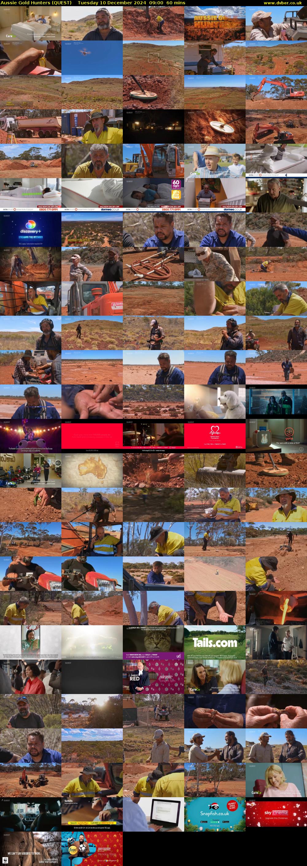 Aussie Gold Hunters (QUEST) Tuesday 10 December 2024 09:00 - 10:00