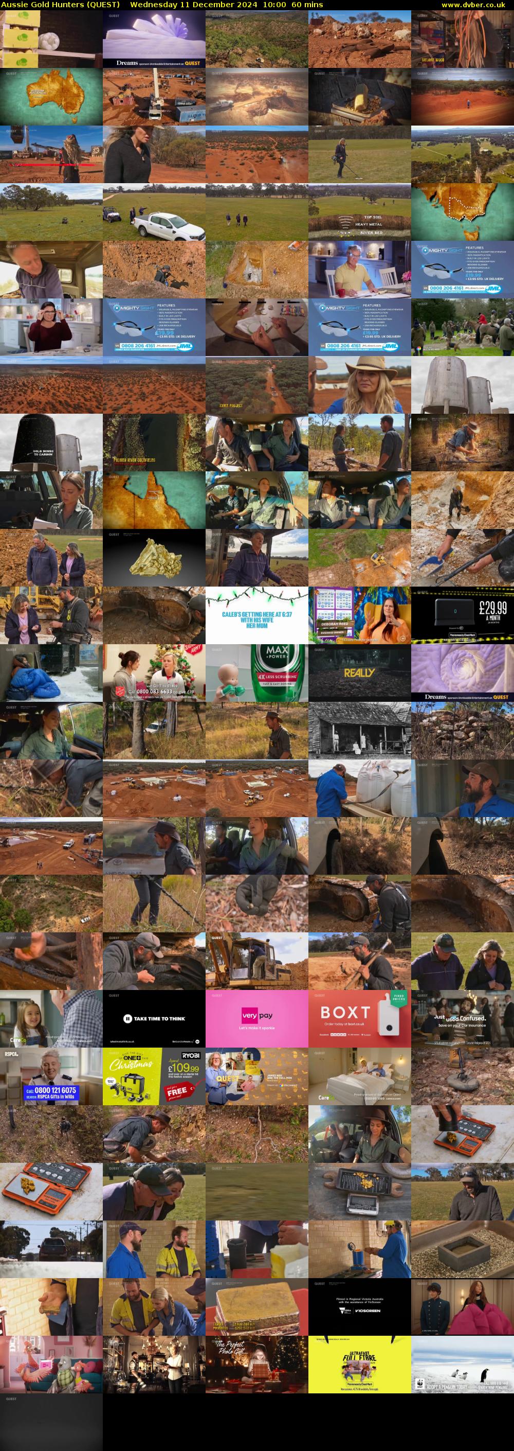 Aussie Gold Hunters (QUEST) Wednesday 11 December 2024 10:00 - 11:00