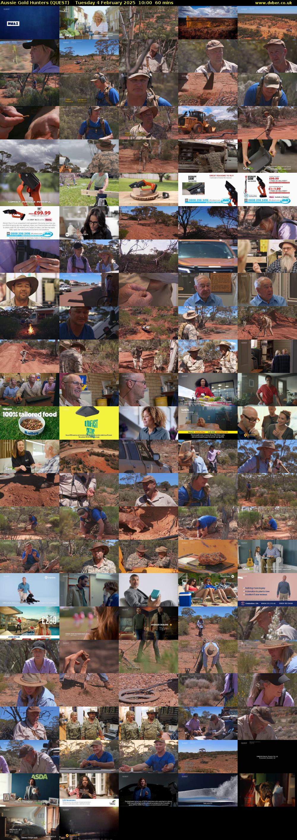 Aussie Gold Hunters (QUEST) Tuesday 4 February 2025 10:00 - 11:00
