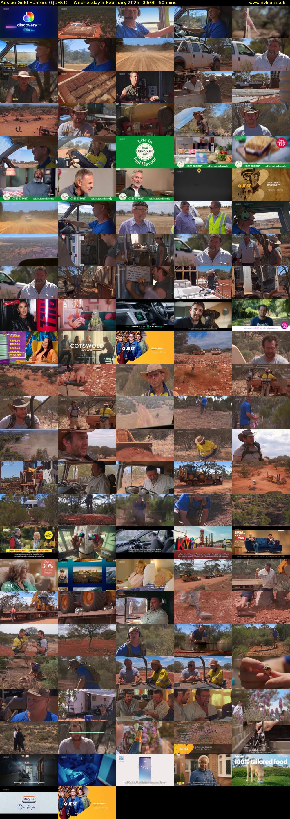 Aussie Gold Hunters (QUEST) Wednesday 5 February 2025 09:00 - 10:00