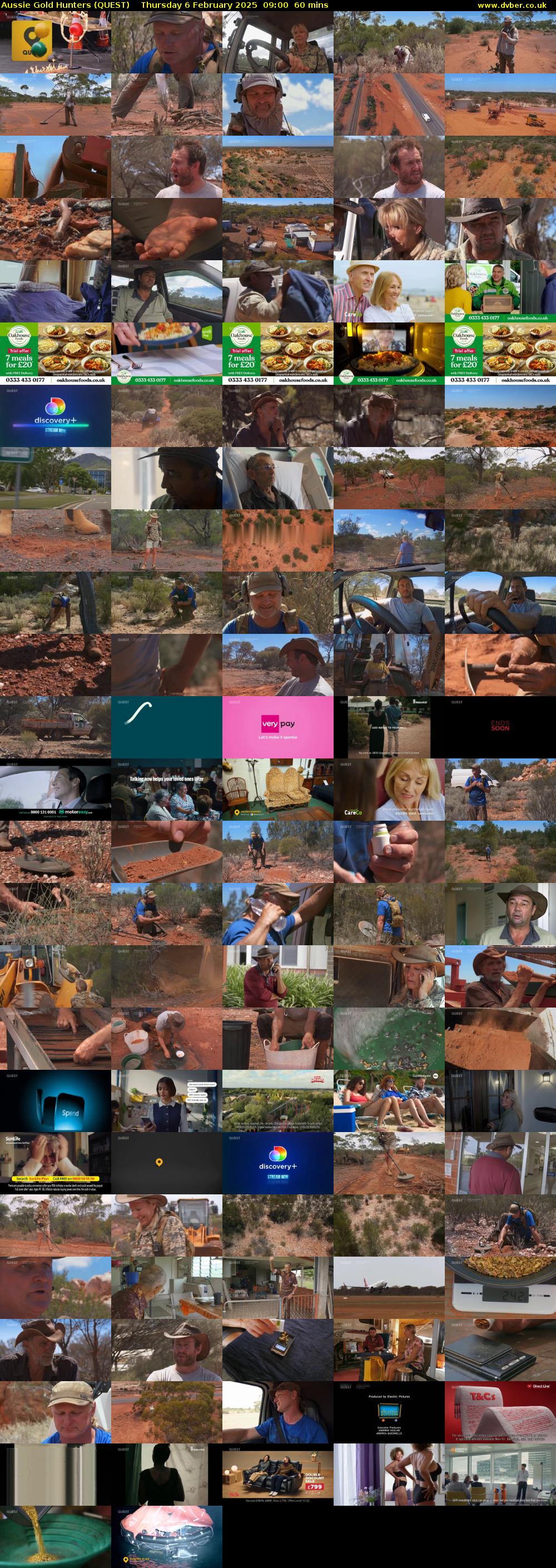 Aussie Gold Hunters (QUEST) Thursday 6 February 2025 09:00 - 10:00