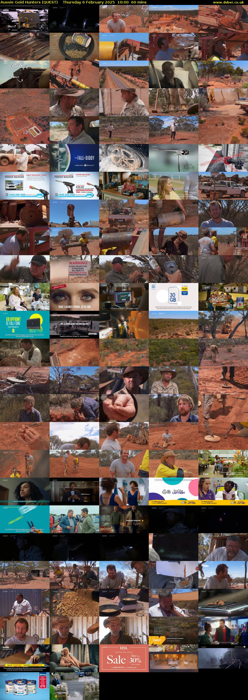 Aussie Gold Hunters (QUEST) Thursday 6 February 2025 10:00 - 11:00