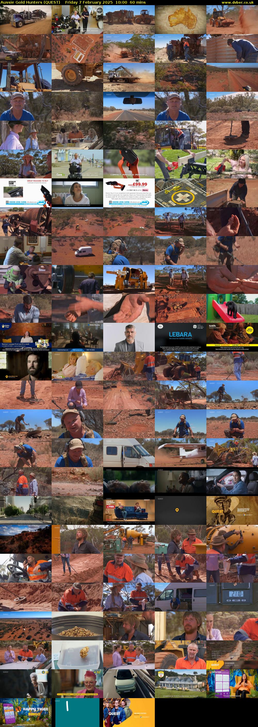 Aussie Gold Hunters (QUEST) Friday 7 February 2025 10:00 - 11:00