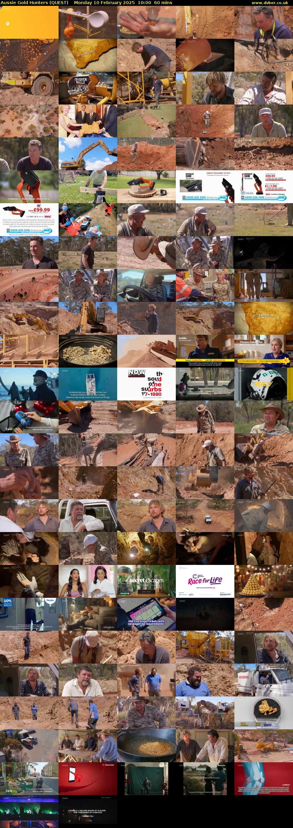 Aussie Gold Hunters (QUEST) Monday 10 February 2025 10:00 - 11:00
