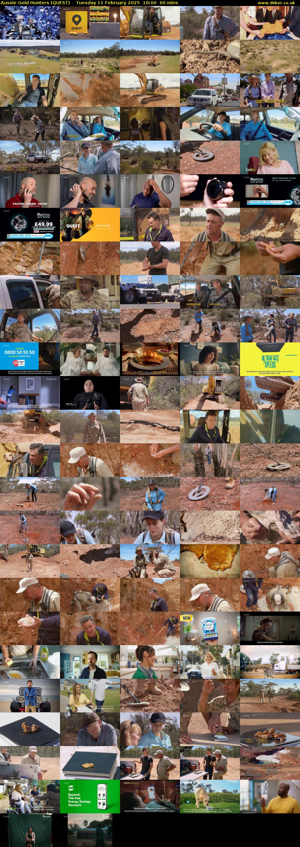 Aussie Gold Hunters (QUEST) Tuesday 11 February 2025 10:00 - 11:00
