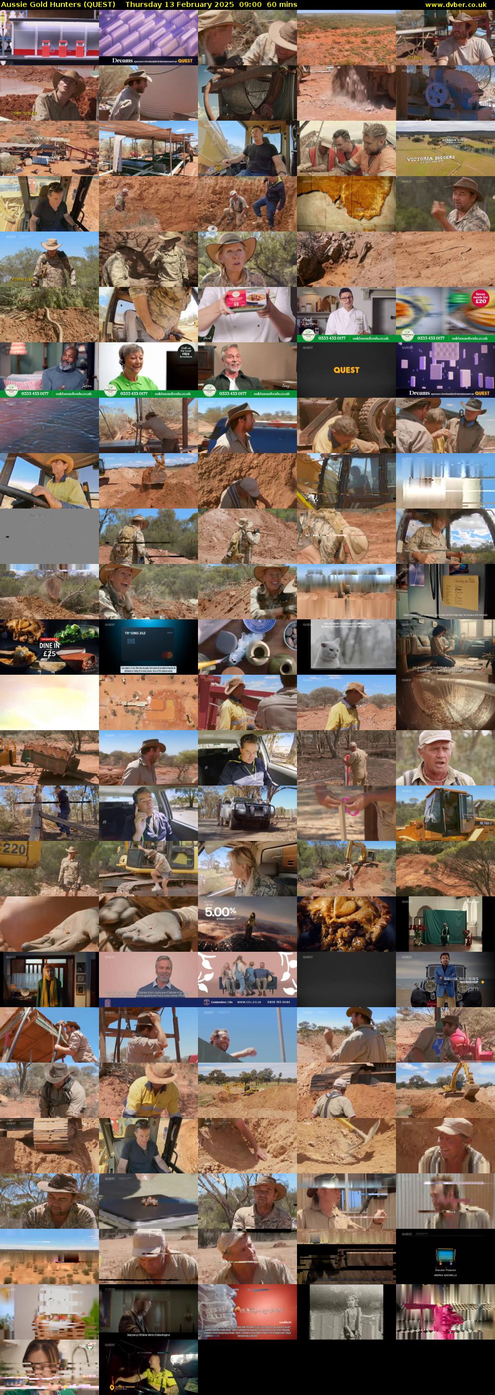 Aussie Gold Hunters (QUEST) Thursday 13 February 2025 09:00 - 10:00