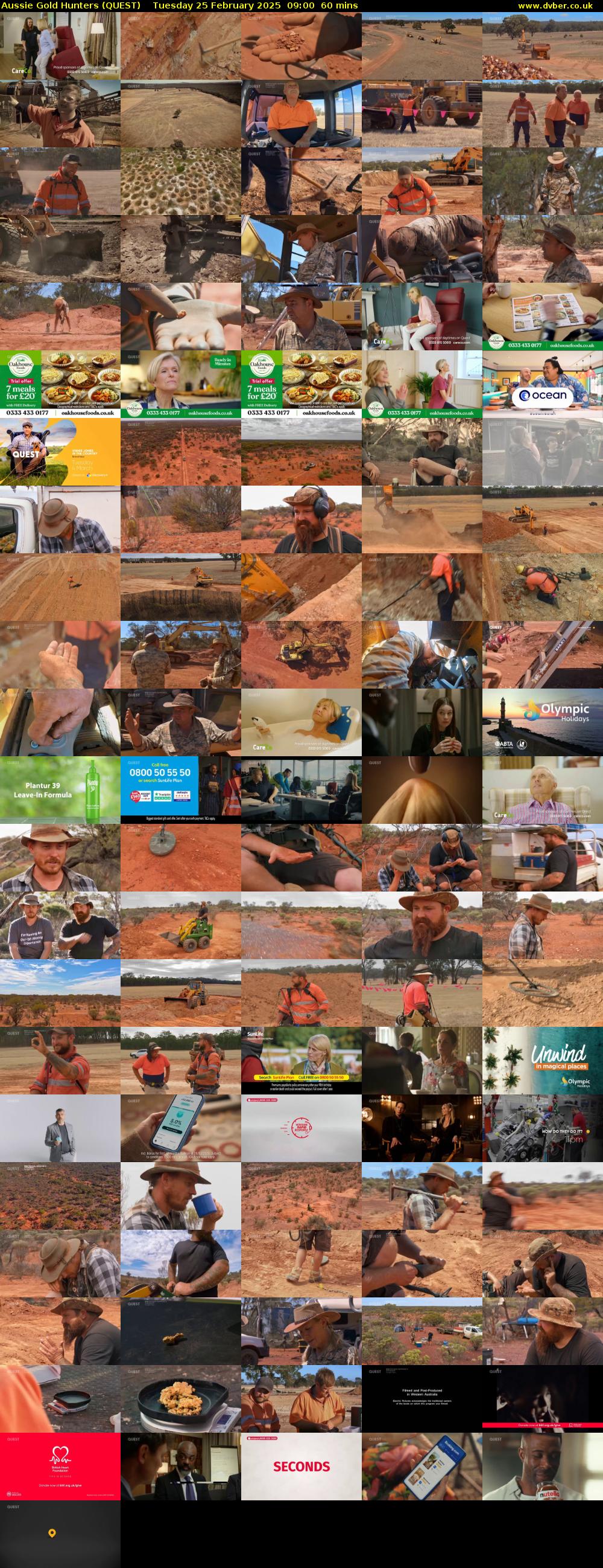 Aussie Gold Hunters (QUEST) Tuesday 25 February 2025 09:00 - 10:00