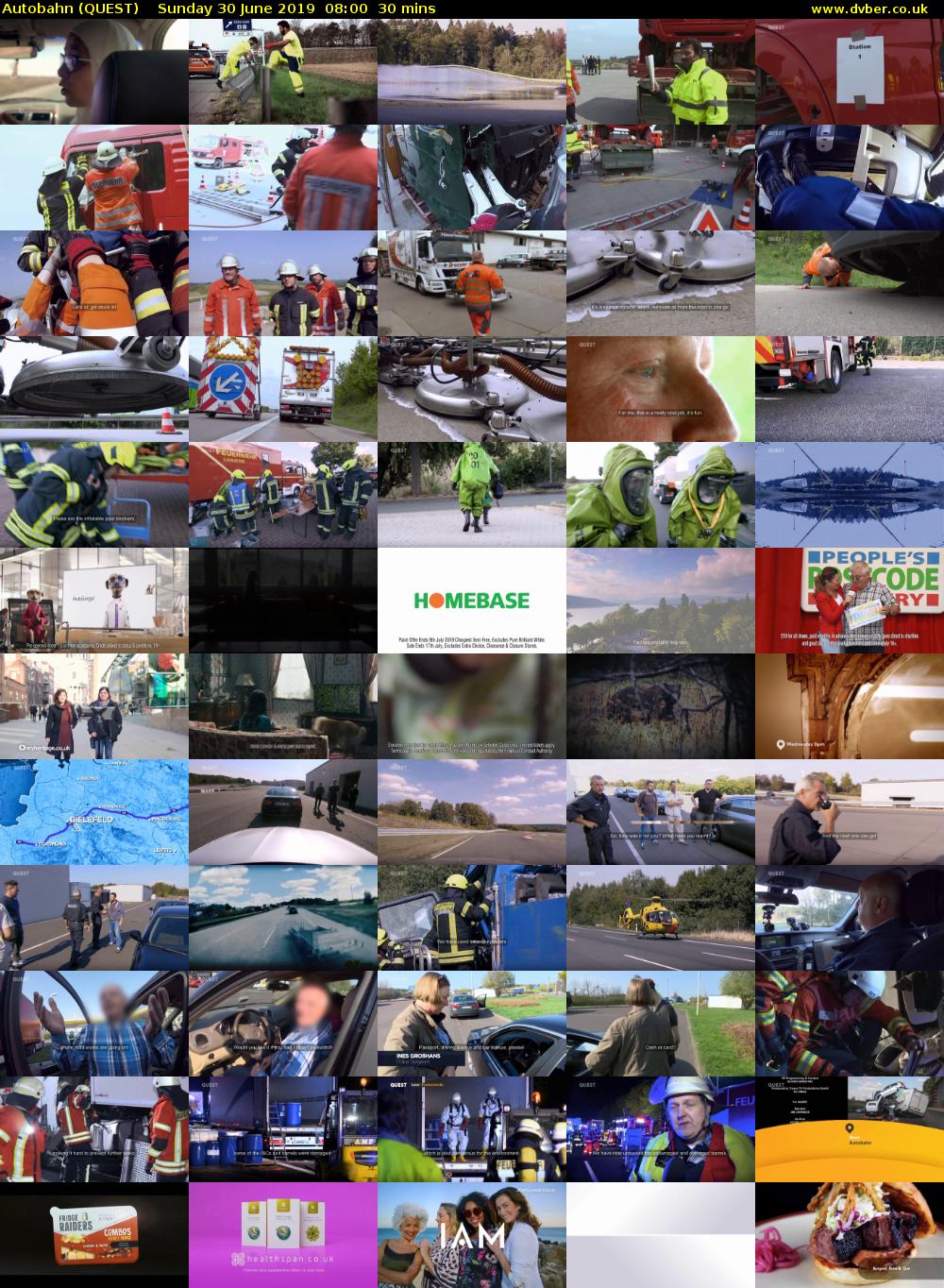 Autobahn (QUEST) Sunday 30 June 2019 08:00 - 08:30