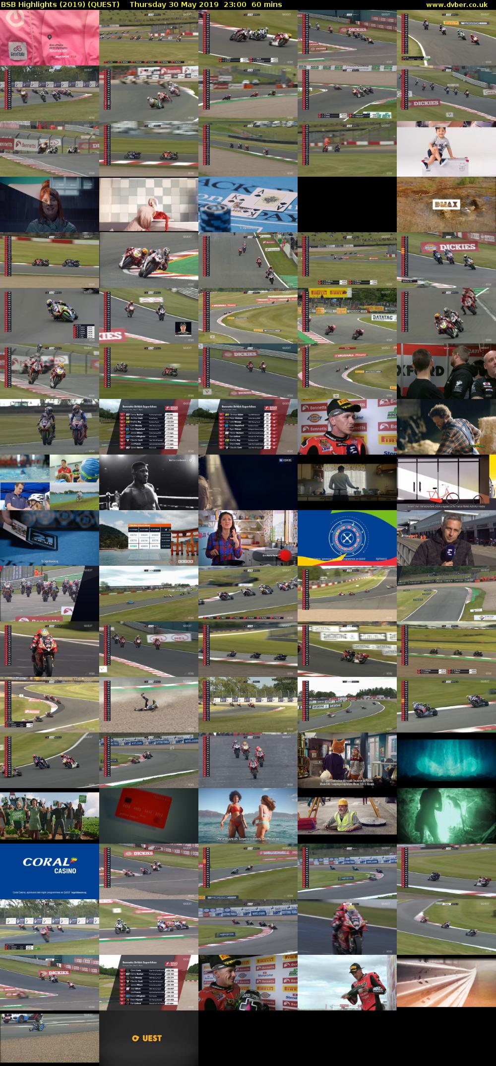 BSB Highlights (2019) (QUEST) Thursday 30 May 2019 23:00 - 00:00