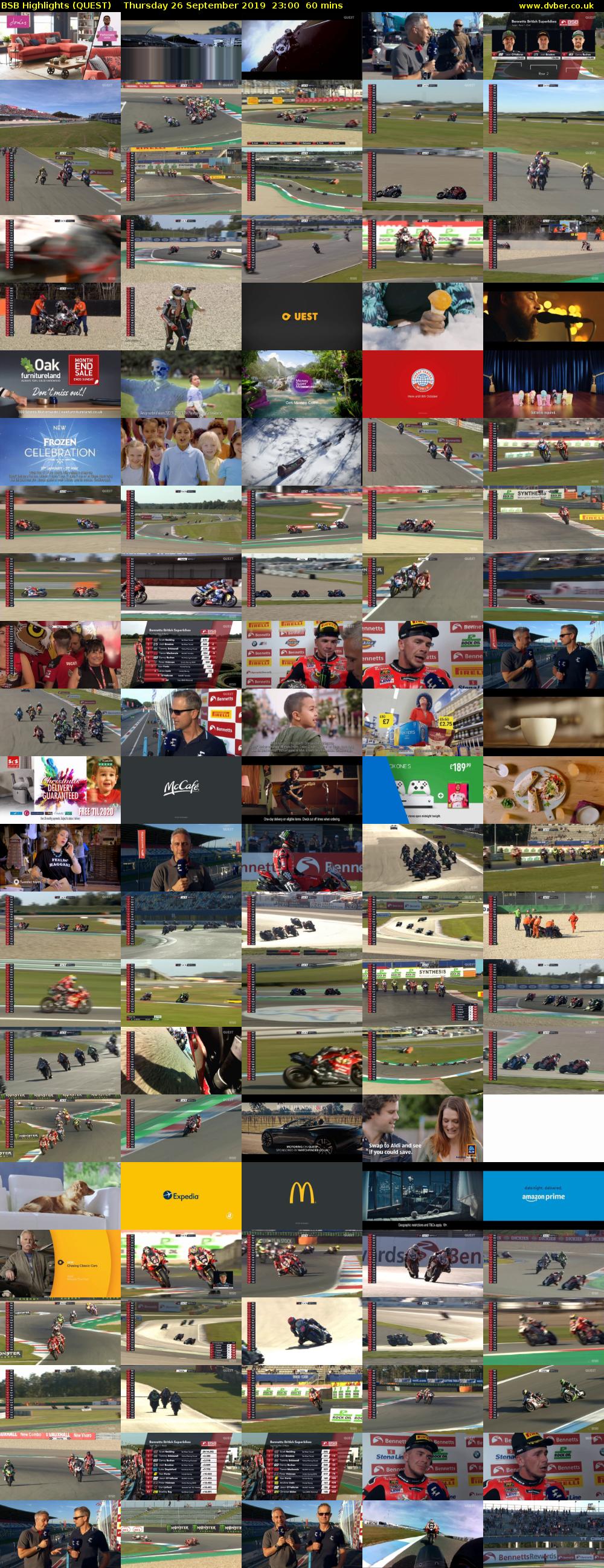 BSB Highlights (QUEST) Thursday 26 September 2019 23:00 - 00:00