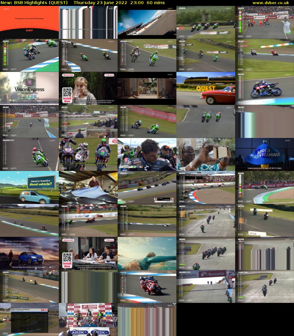 BSB Highlights (QUEST) Thursday 23 June 2022 23:00 - 00:00