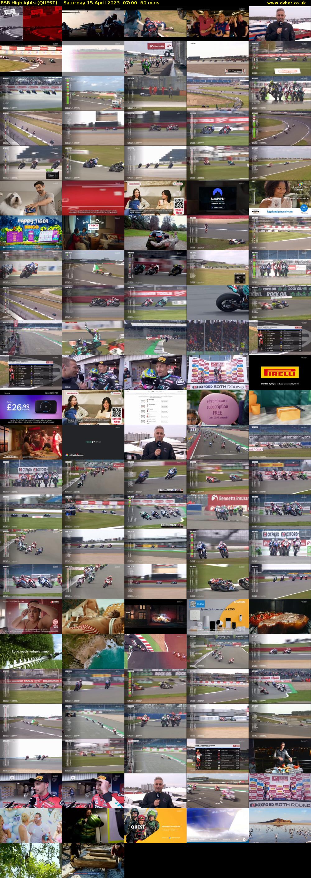 BSB Highlights (QUEST) Saturday 15 April 2023 07:00 - 08:00