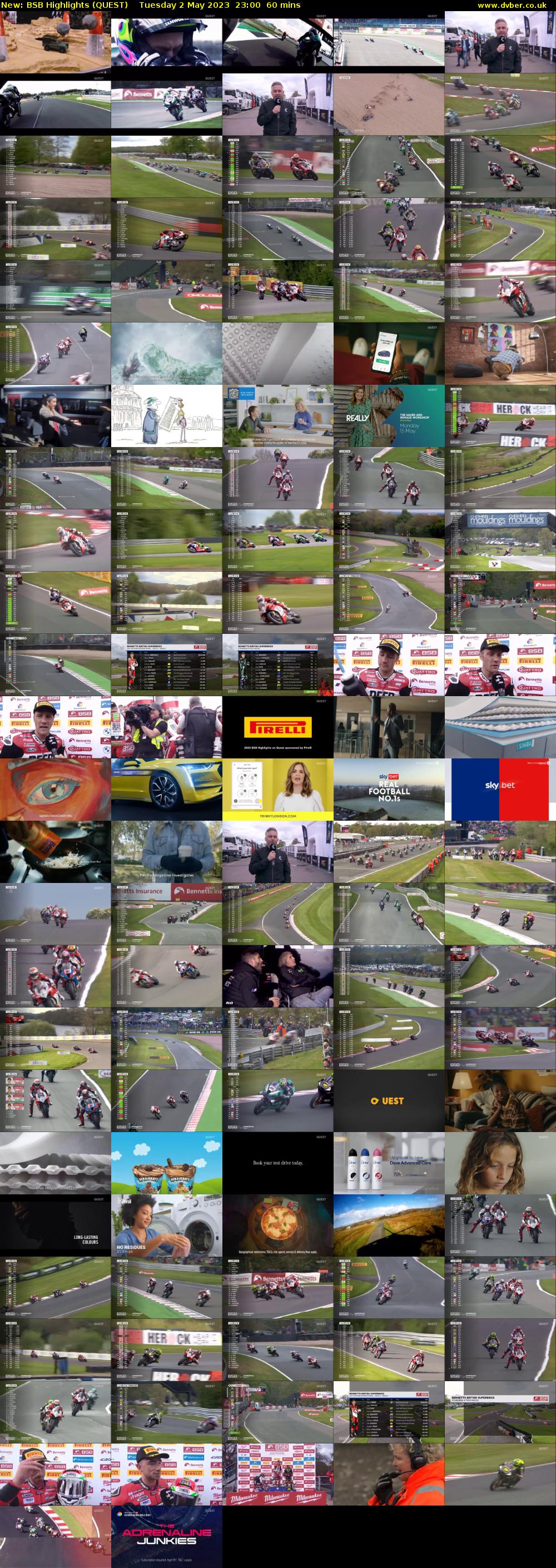 BSB Highlights (QUEST) Tuesday 2 May 2023 23:00 - 00:00