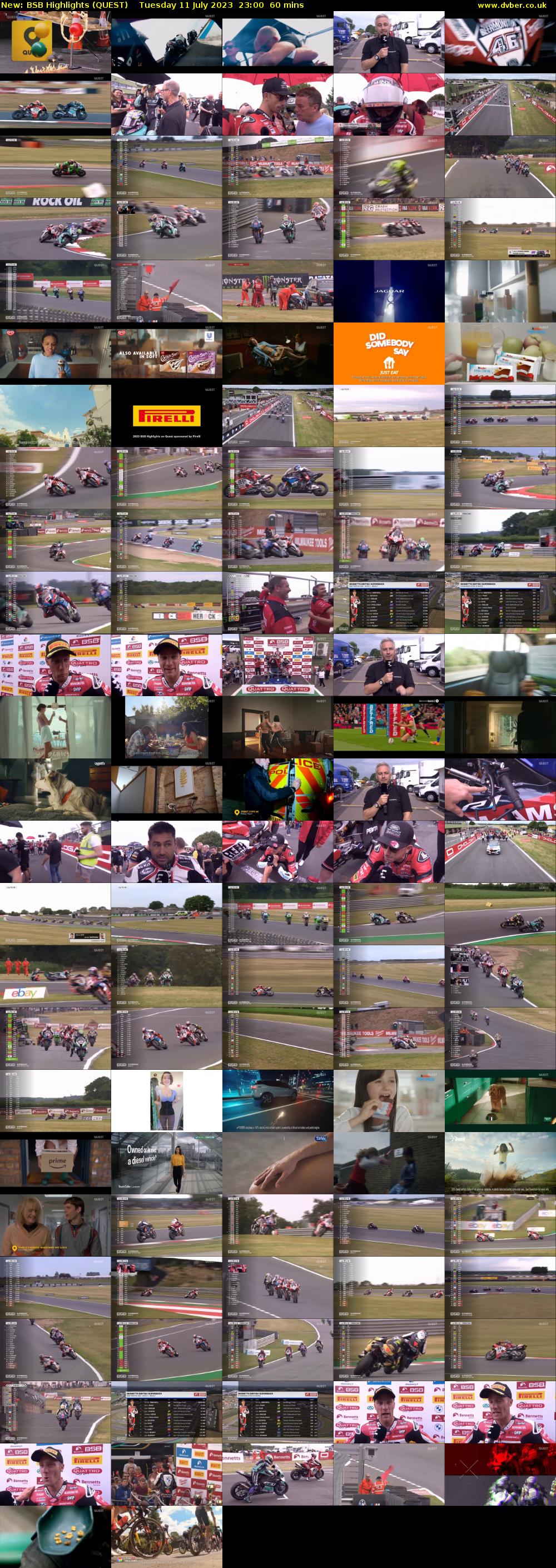 BSB Highlights (QUEST) Tuesday 11 July 2023 23:00 - 00:00