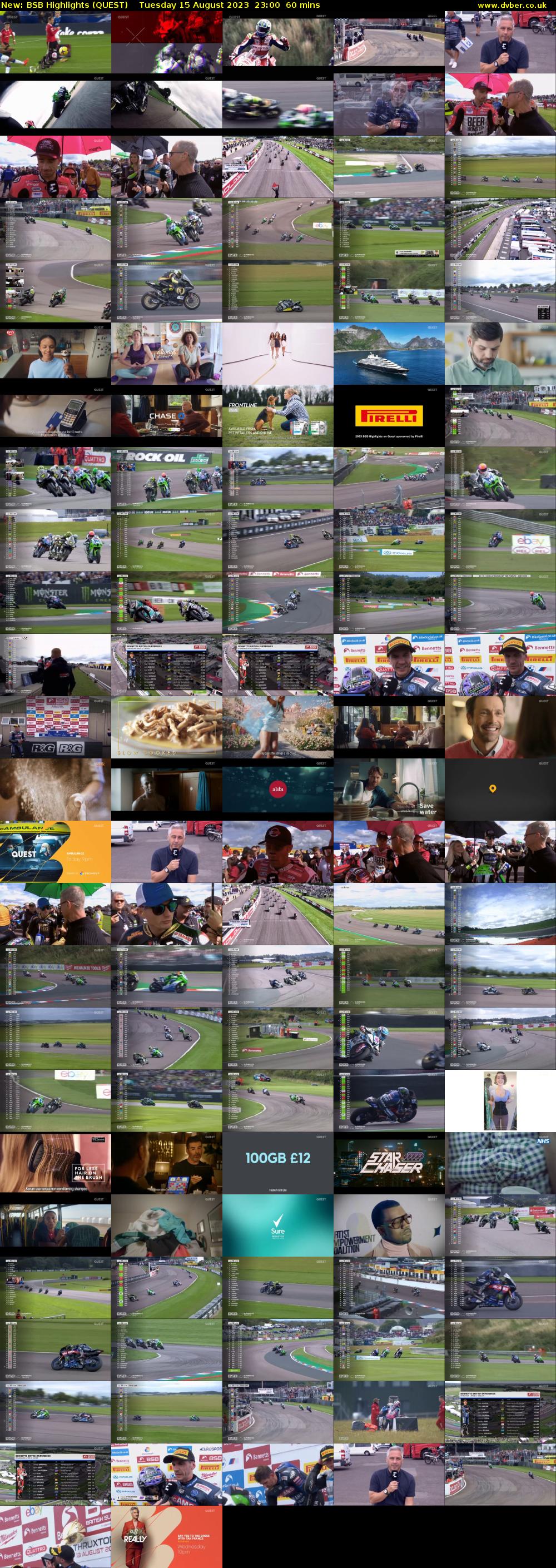 BSB Highlights (QUEST) Tuesday 15 August 2023 23:00 - 00:00
