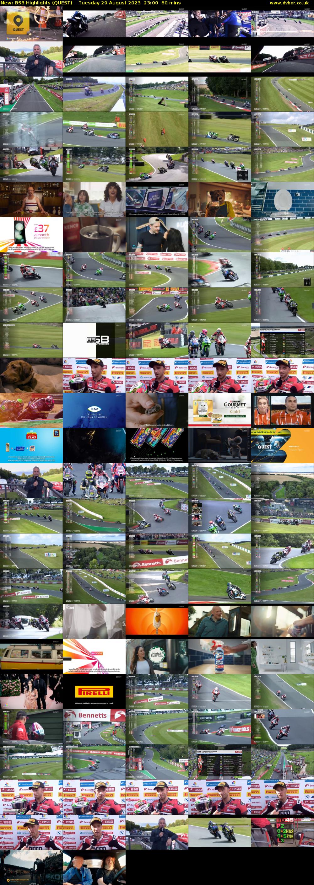 BSB Highlights (QUEST) Tuesday 29 August 2023 23:00 - 00:00