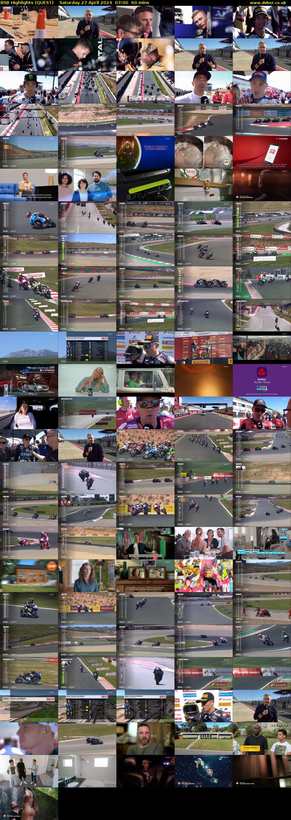 BSB Highlights (QUEST) Saturday 27 April 2024 07:00 - 08:00